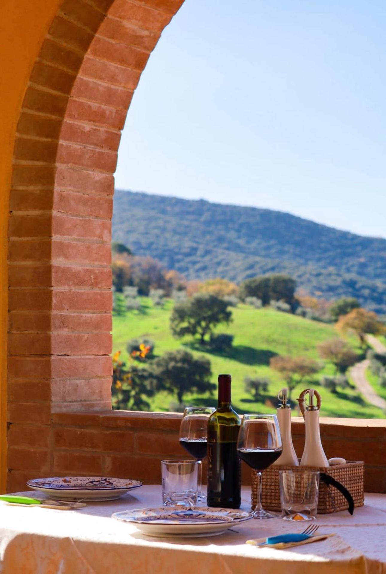 Madonna Del Poggio Cav Aparthotel Scarlino Bagian luar foto